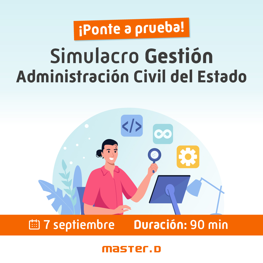 Simulacro Gestión de la Administración Civil del Estado